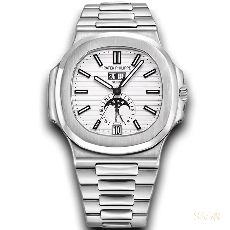Patek Philippe Nautilus Annual Calendar Moon Phase 5726/1A-010