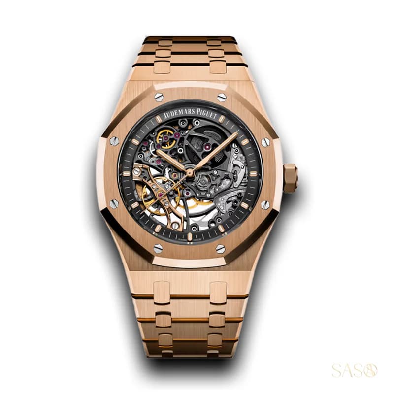 Audemars Piguet Royal Oak Openworked Double Balance Wheel 15407OR